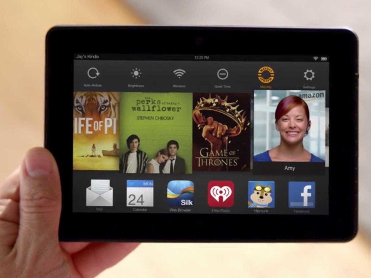 Kindle Fire support options
