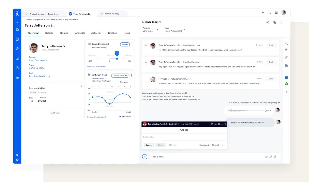 Nextiva's all-in-one customer service tool