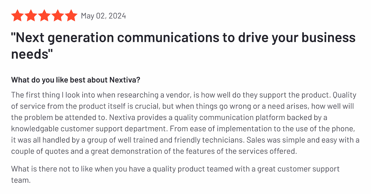 Nextiva-customer-support-review