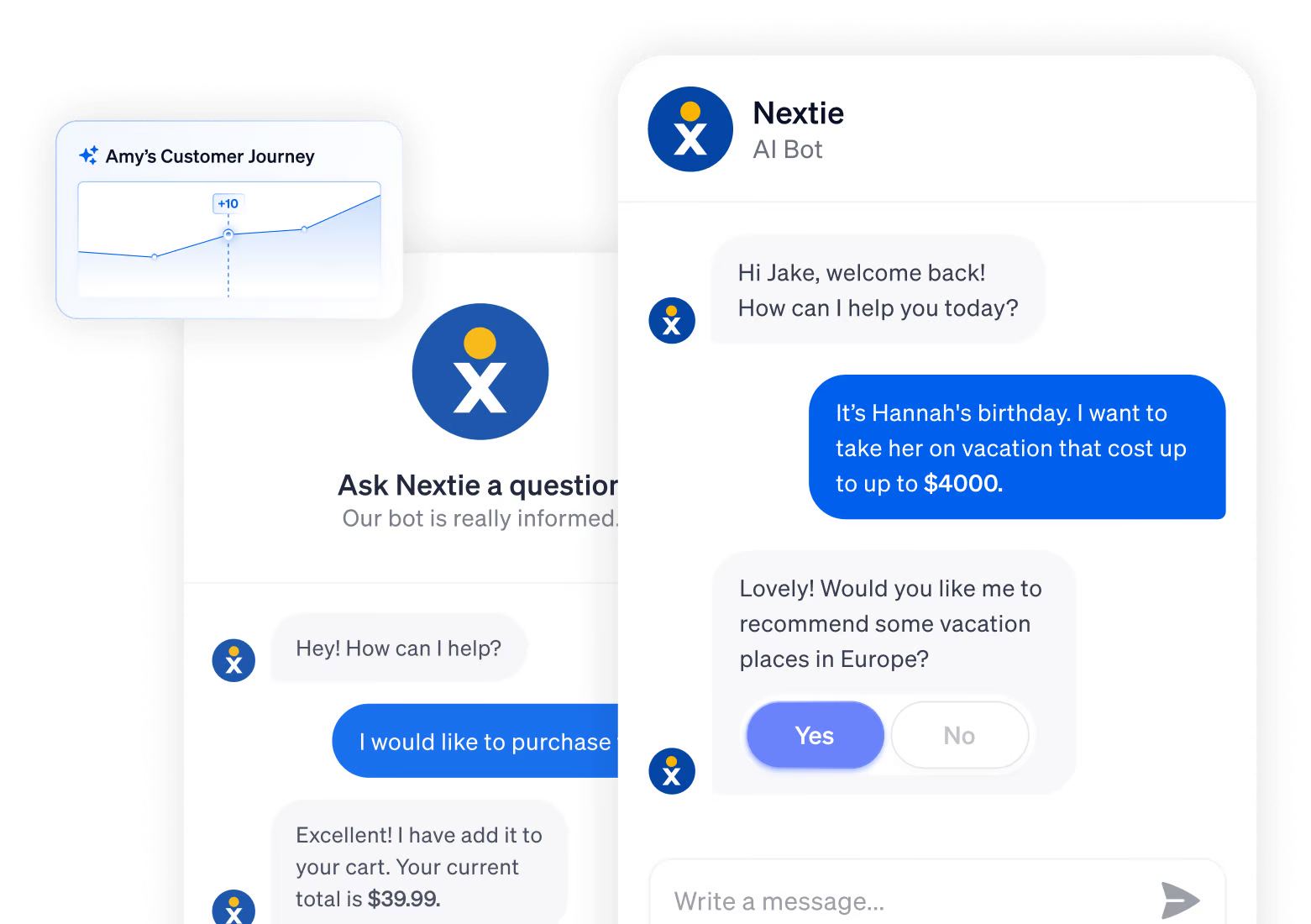 NextAI leverages technologies like natural language processing, artificial intelligence, machine learning, and speech recognition at the core of the Nextiva conversational commerce