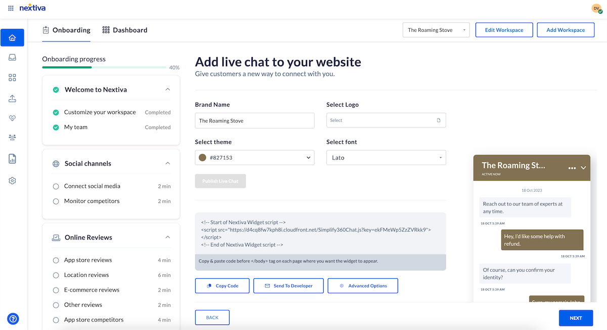 Adding-live-chat-website