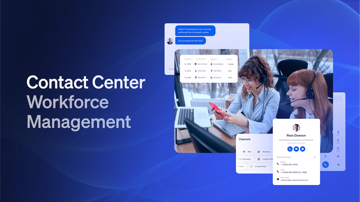 How to Improve Contact Center Workforce Management