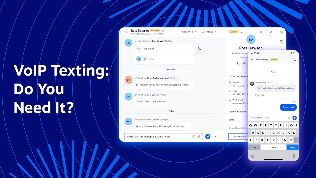 VoIP Texting: How It Works, Best Practices, & Top Providers
