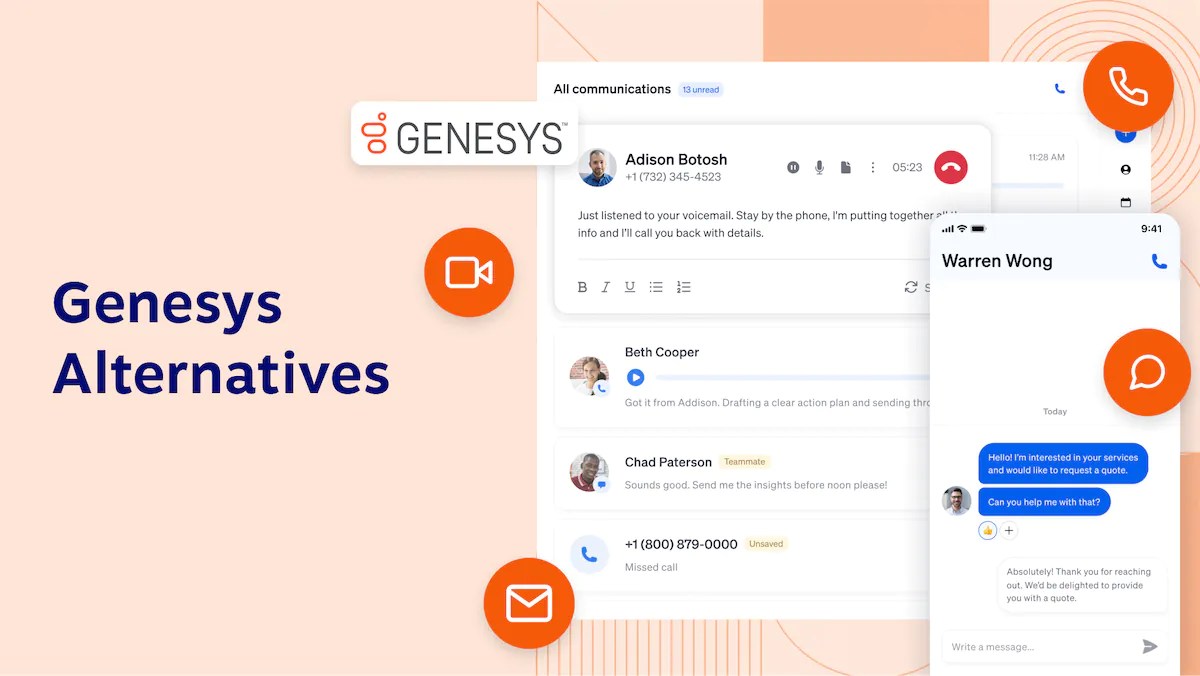 7 Top Genesys Alternatives & Competitors [2024]