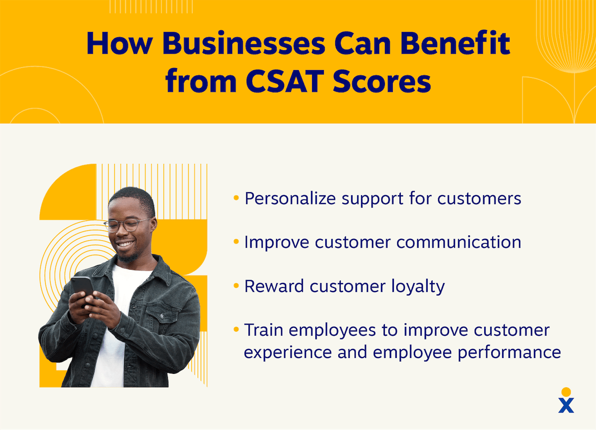 How businesses benefit from CSAT