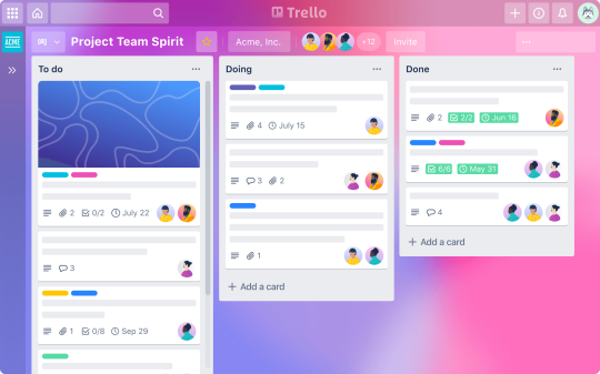 Trello product shot