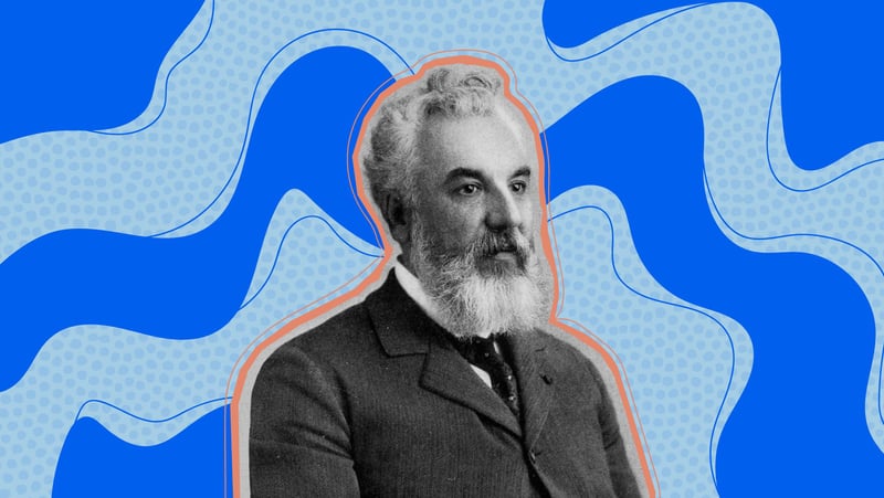 Illustration of Alexander Graham Bell