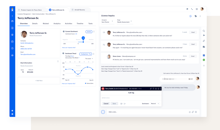 Nextiva-Contact-Center-dashboard