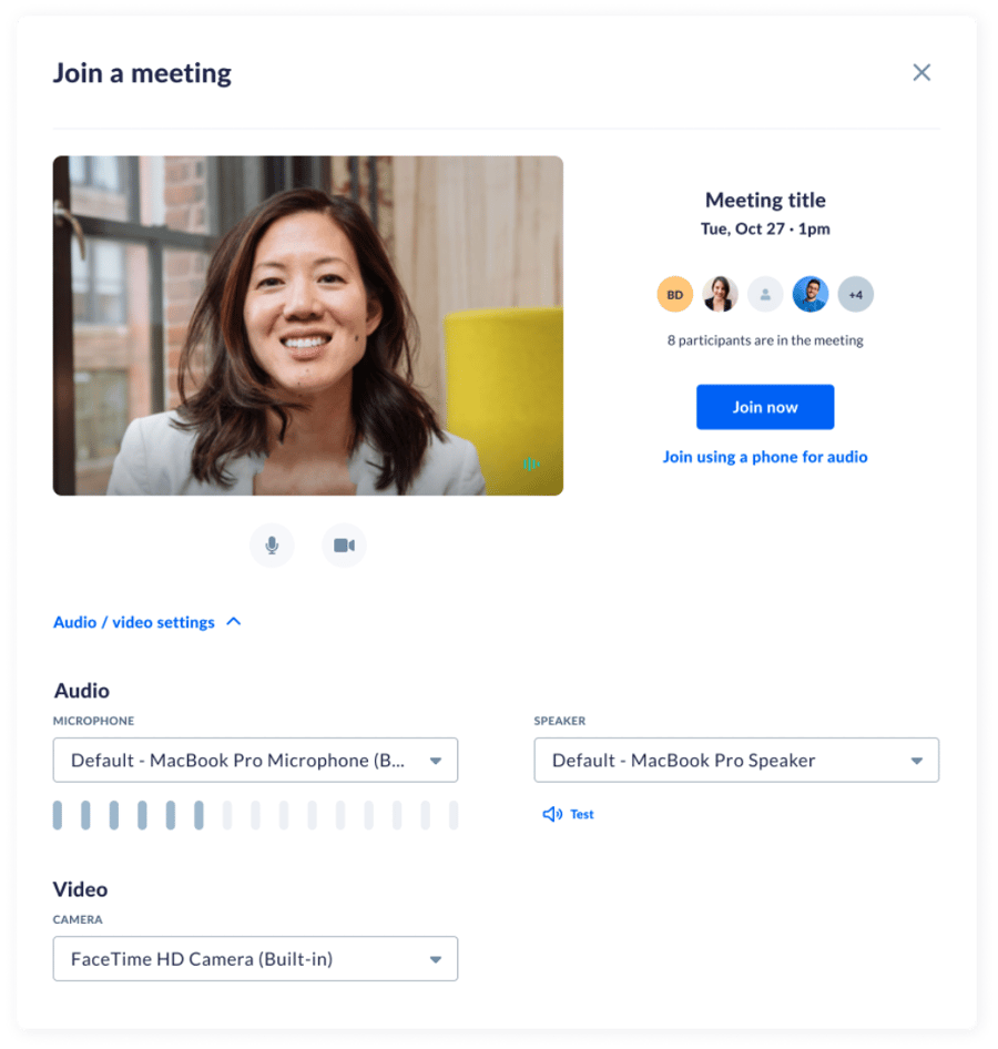 How to join a meeting with Nextiva app