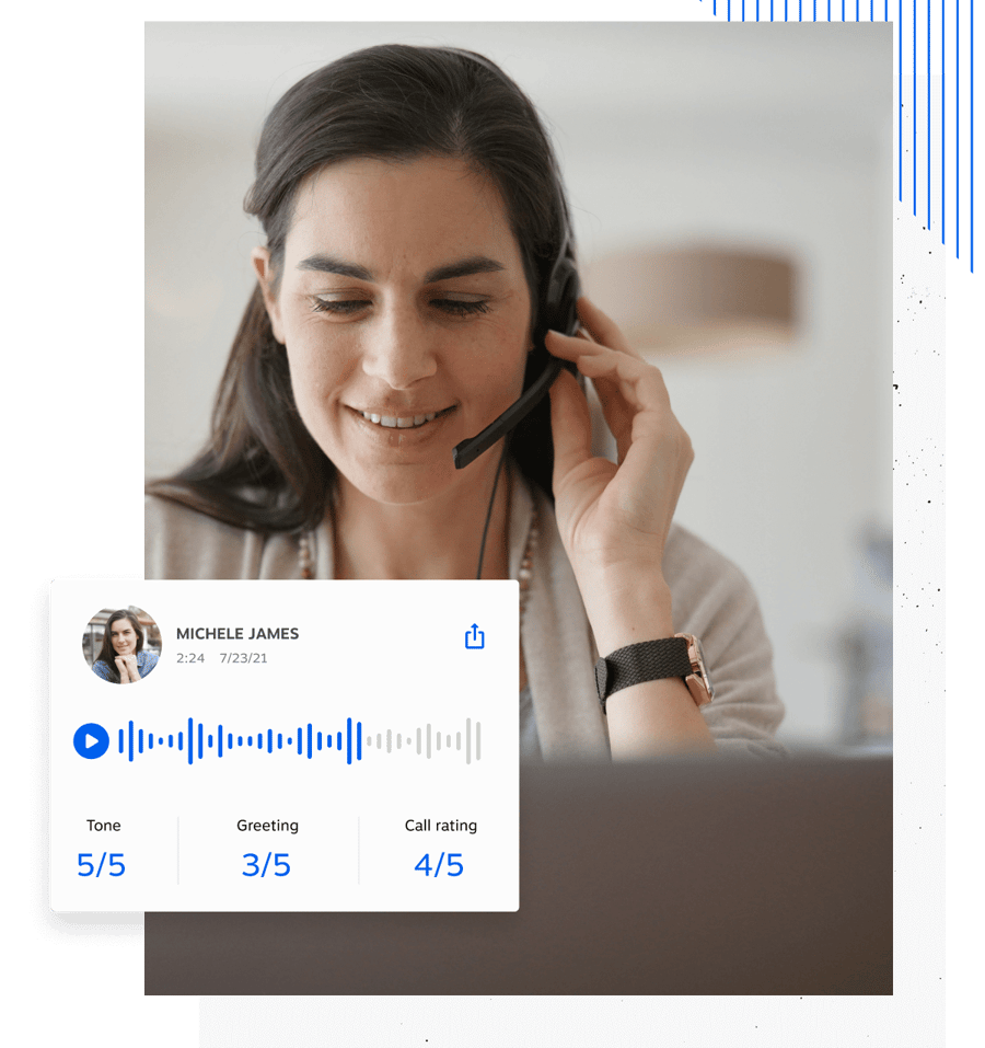Quality assurance for customer service agents to improve CX.