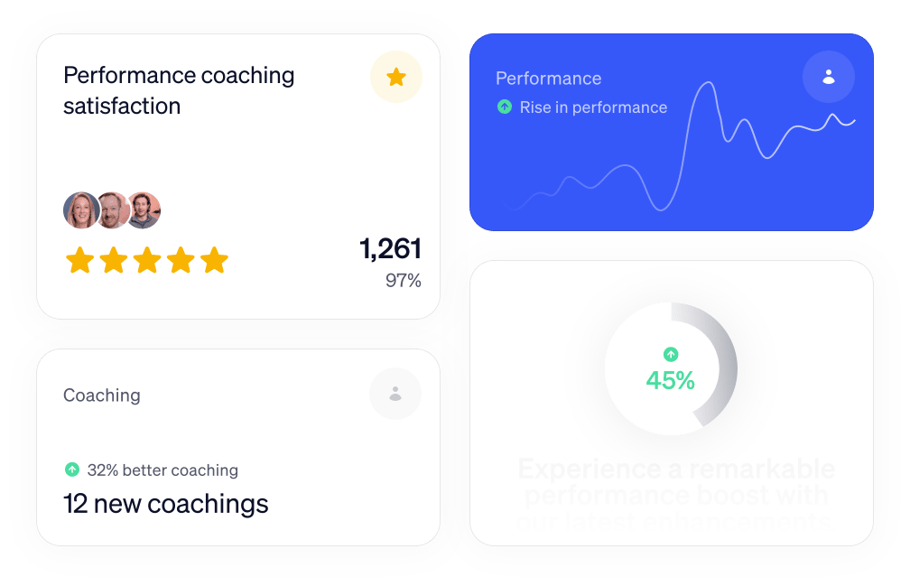 Performance coaching