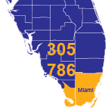 Area Codes 305 and 786